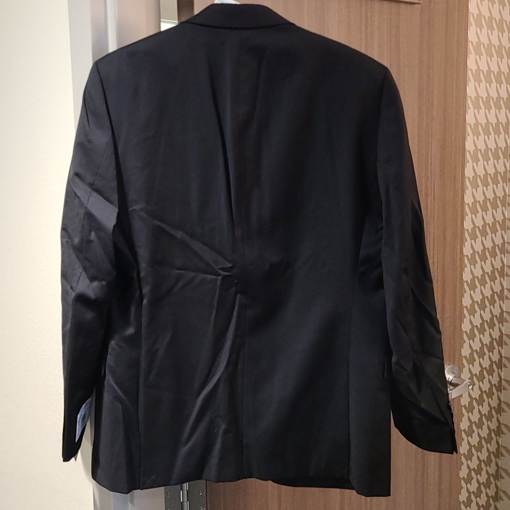 Calvin Klein wool blazer stretch black - Picture 10 of 12